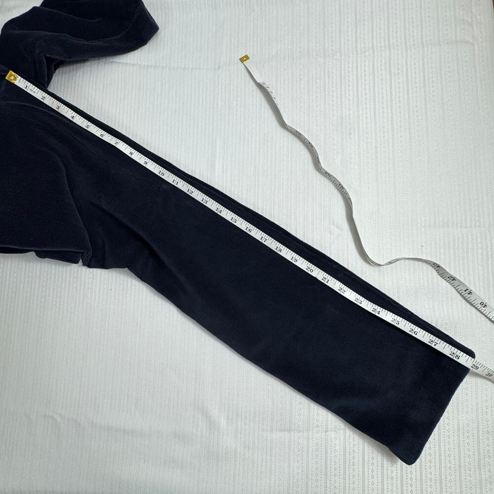 Pure Jill SZ Small Navy Blue Corduroy Pants‎ Soft Stretch Comfort Pull-on Travel - Picture 6 of 8